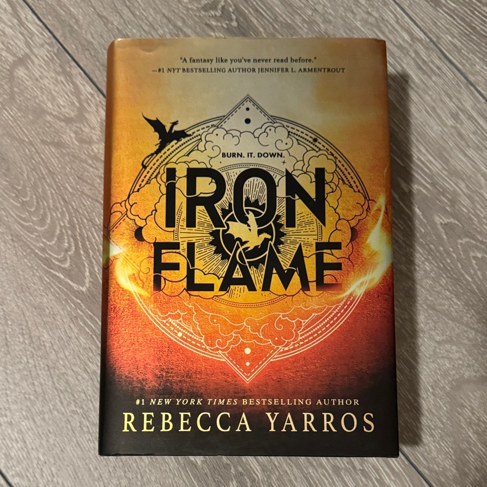 Iron Flame Book by Rebecca Yarros